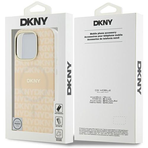 Etui DKNY do iPhone 16 Pro, Różowy, MagSafe na Arena.pl