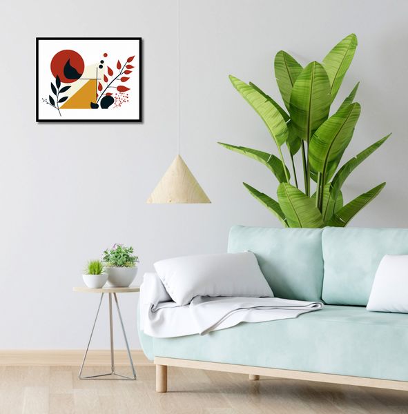 Plakat 50x40cm Ogień i Flora zdjęcie 4