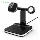 Ładowarka INDUKCYJNA 5w1 MAGNETIC WIRELESS CHARGER BLACK