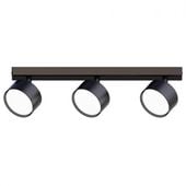 Kinkiet GX53 LED Capris ruchomy x3 czarny