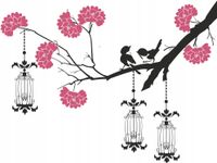 NAKLEJKI na ścianę ścienne DRZEWO drzewa 160cm