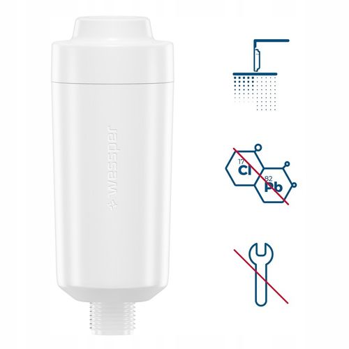 3x FILTR WODY PRYSZNICOWY do PRYSZNICA Wessper Aqua KDF BPA free na Arena.pl