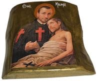 Ikona Święty Kamil patron chorych i szpitali