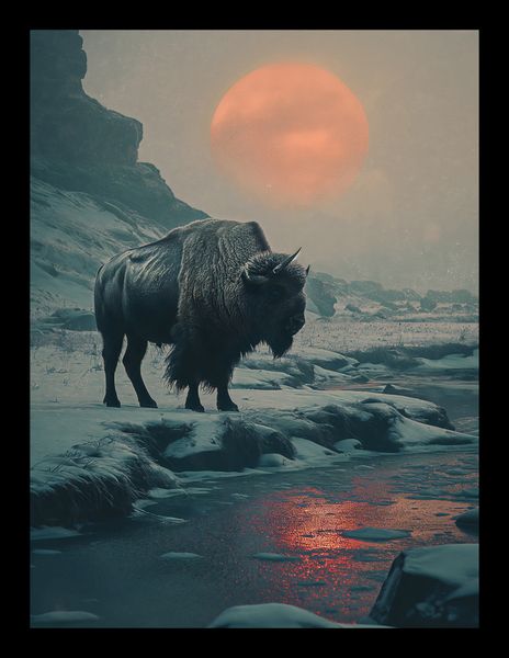 Plakat 15x20cm Żubrowy Monolit zdjęcie 2