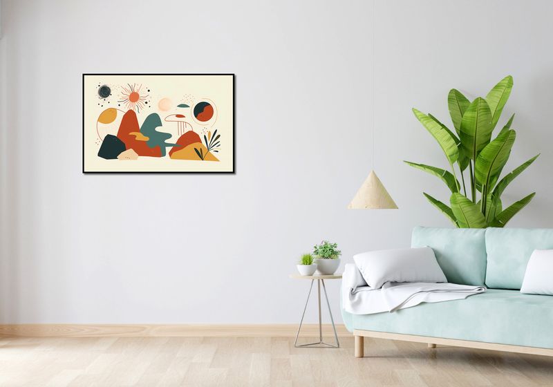 Plakat 91,5x60cm Kosmos Barw zdjęcie 4