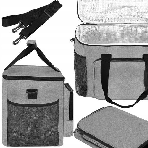 TORBA TERMICZNA ŚNIADANIOWA IZOLACYJNA NA JEDZENIE PIKNIK PLAŻĘ LUNCH BOX na Arena.pl