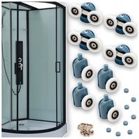 ROLKI DO KABINY PRYSZNICOWEJ KÓŁKA KOMPLET ROLEK ROLKA KABIN