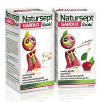 2 x NATURSEPT MED LIZAKI 6 SZ BÓL GARDŁA u dziec