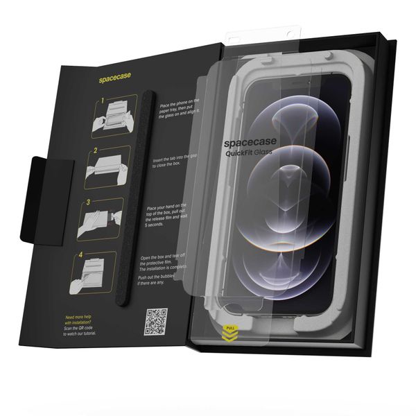 Spacecase Quickfit Glass Iphone 12 Pro Max zdjęcie 9