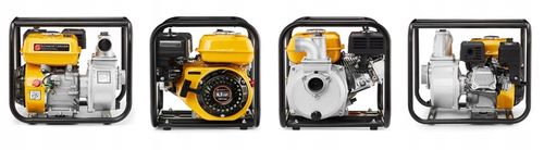 POMPA WODY SPALINOWA MOTOPOMPA SCHWARTZMANN SCH-PS2000 2" CALE 42m3/h 6,5KM na Arena.pl