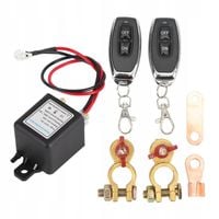 WYŁĄCZNIK AKUMULATORA SAMOCHODOWEGO ZESTAW PILOT 12V 120A PRZEŁĄCZNIK