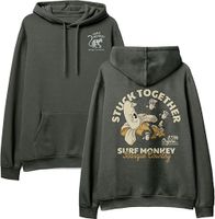 Bluza z Kapturem Zielona Bawełna Organiczna GOTS Rozmiar S