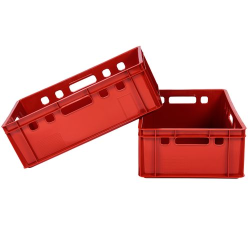 Skrzynka czerwona E2 Jestic pojemnik spożywczy na wędliny mięso + atest na Arena.pl