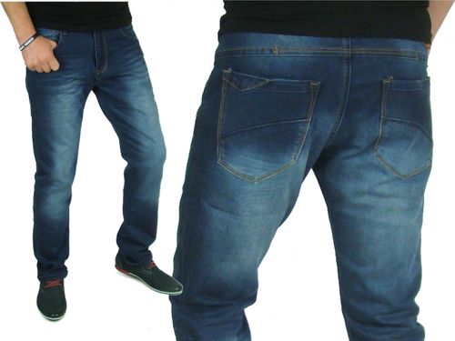 35 pas 92cm SPODNIE GRANAT REGULAR KLASYK -1777 na Arena.pl