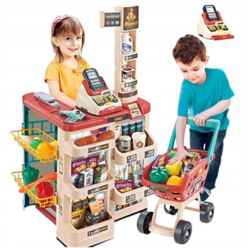 Supermarket wózek na zakupy waga czytnik 668-78 na Arena.pl