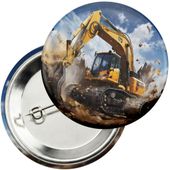Przypinka z agrafką 59mm - MASZYNY BUDOWLANE