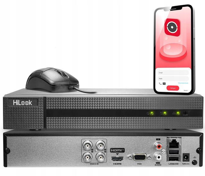 Rejestrator HiLook DVR-4CH-5MP zdjęcie 4