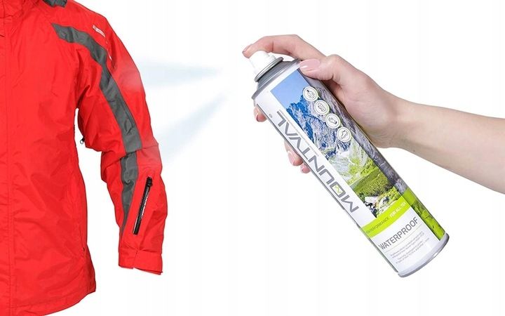 MOUNTVAL IMPREGNAT WATERPROOF SPRAY 400ml Membrany zdjęcie 3