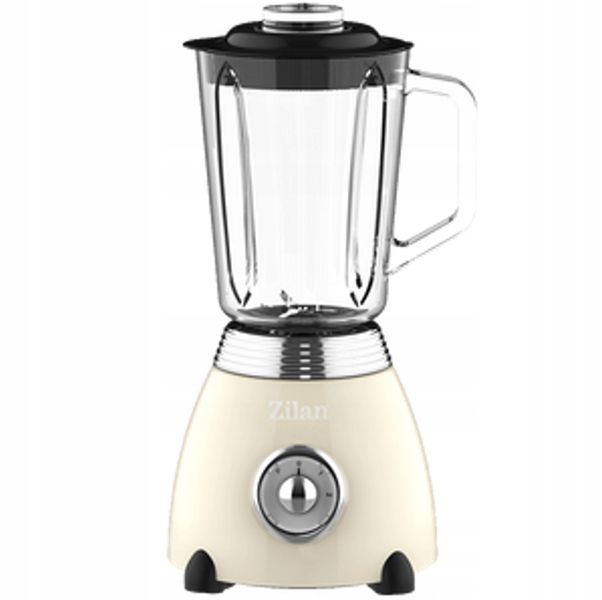 BLENDER KIELICHOWY BEŻOWY 2 BIEGI PULSE RETRO 500W zdjęcie 2