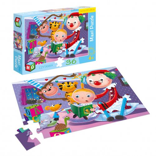 Puzzle 36 Elementów Maxi - Czytanka na Arena.pl