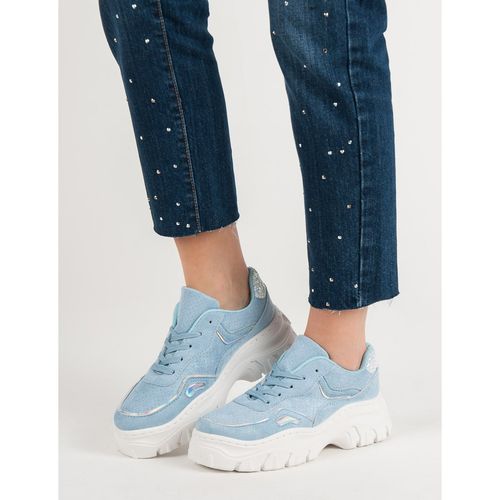 Modne Błękitne Sneakersy r.37 na Arena.pl