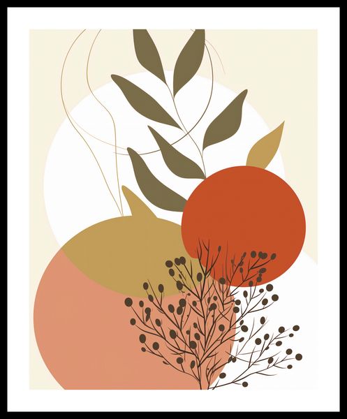Plakat 40x50cm Impresja Jesieni zdjęcie 3