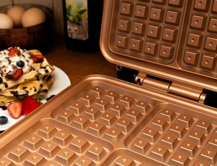 GOFROWNICA ELDOM SOLIDNA 4 DUŻE GOFRY SUPER MOC 2000W zdjęcie 2