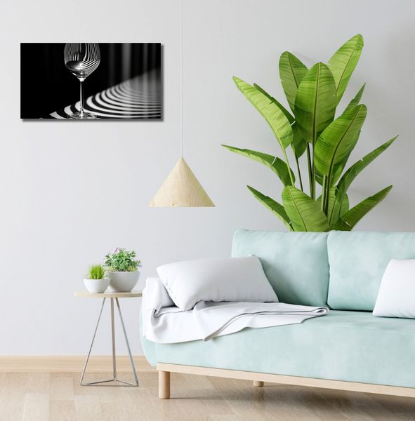 Obraz 60x30cm Refleksje nad Szkłem zdjęcie 2