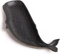 Talerz Ozdobny Wieloryb Ceramiczny Czarny na Cukierki i Biżuterię 29cm