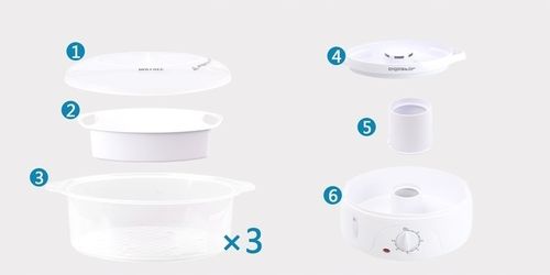 Aigostar Fitfoodie 30CFO 800W - Parowar do gotowania na Arena.pl