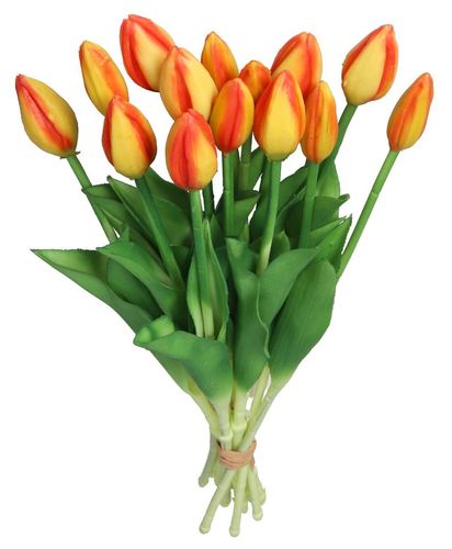 TULIPANY BUKIET TULIPANÓW GUMOWANE GUMOWE SILIKONOWE JAK ŻYWE 7SZT na Arena.pl