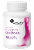 Aliness MAGNEZ CHELATOWANY Diglicynian + Witamina B6 P-5-P MIĘŚNIE SKURCZE