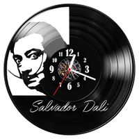 Zegar ścienny z płyty winylowej Salvador Dali 993.14
