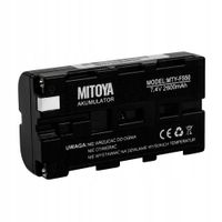 Akumulator MITOYA LONG LIFE NP-F550 2600mAh DO LAMP LED YONGNUO