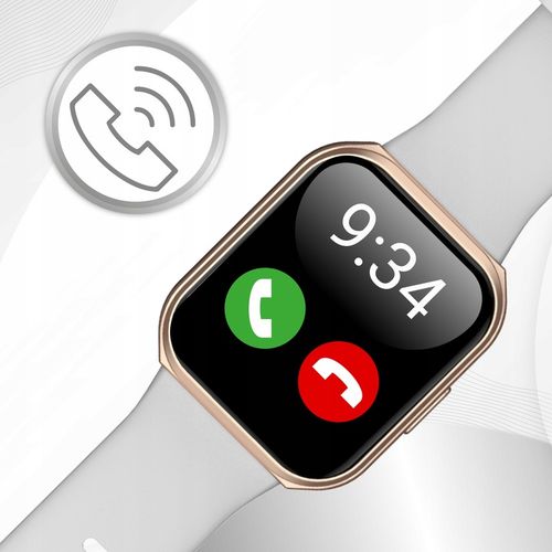 SMARTWATCH ZEGAREK MENU DAMSKI ROZMOWY GRY POLSKIE SMS 2 PASKI SMART WATCH na Arena.pl