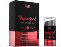 żel stymulujący truskawkowy intt vibration 15 ml