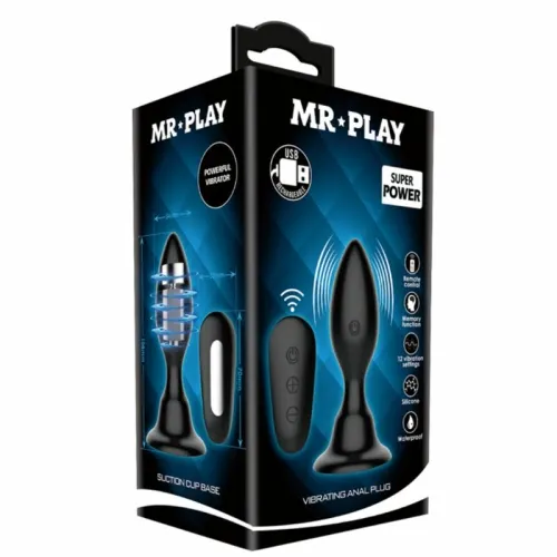 mr play model 12 trybow wibracji czarny pilot silikonowy system na Arena.pl