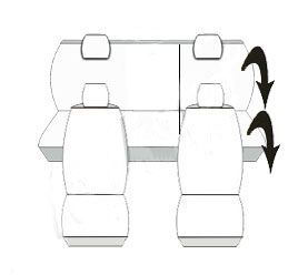 Pokrowce MIAROWE do Kia Picanto I 2004-2010r. P2 zdjęcie 3