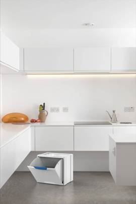 Kosz do segregacji Ecocubes 22 l biały na Arena.pl