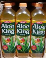 OKF Napój z cząstkami aloesu - mango 1,5l - karton