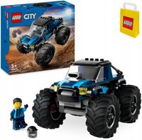 LEGO CITI 60402 NIEBIESKI MONSTER TRUCK DUŻY SAMOCHÓD JAM TRACK AUTO POJAZD