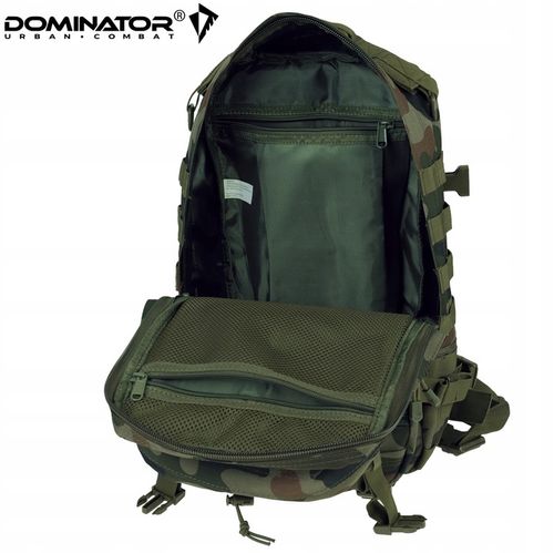 PLECAK WOJSKOWY TAKTYCZNY DOMINATOR EDC MOLLE MORO PL WOODLAND wz.93 30L na Arena.pl