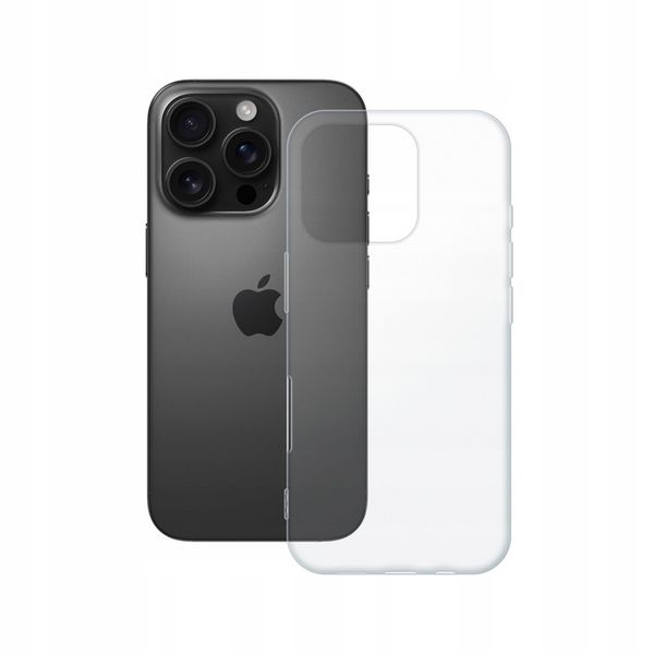 Etui silikonowe Przezroczyste do Apple iPhone 16 Pro zdjęcie 4