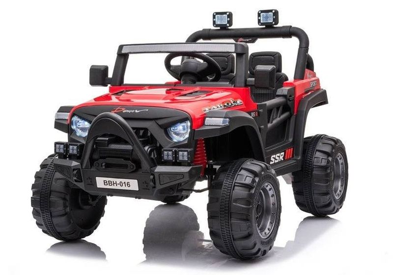 Auto na Akumulator BBH-016 Czerwony zdjęcie 3