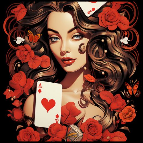 Plakat 90x90cm Różany Hazard na Arena.pl