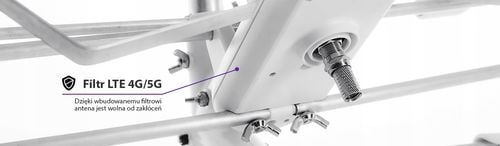 Antena DVB-T Spacetronik EOS Combo White na Arena.pl