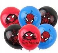 ZESTAW BALONÓW Z NADRUKIEM SPIDER MAN AVENGERS DEKORACJA URODZINOWA
