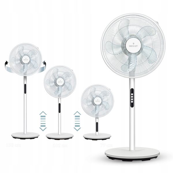 Wentylator stojący podłogowy wiatrak biały 3w1 Haus & Luft HL-WP-01 zdjęcie 1