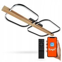 Lampa Sufitowa LED Plafon Natynkowy TUYA Aplikacja Na Telefon + Pilot 60W