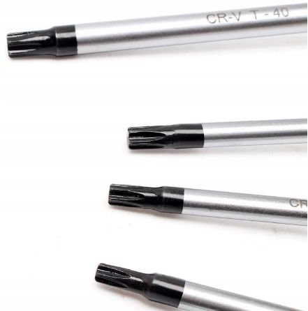 Zestaw śrubokrętów magnetycznych TORX CCLIFE CC5015 11 elementów zdjęcie 2